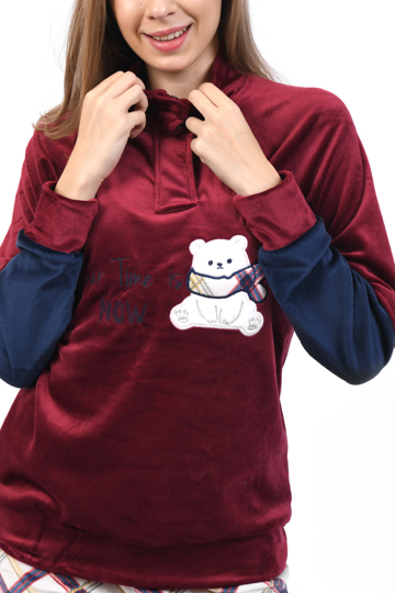 W24 J&amp;A Checkers 9071 Pyjama