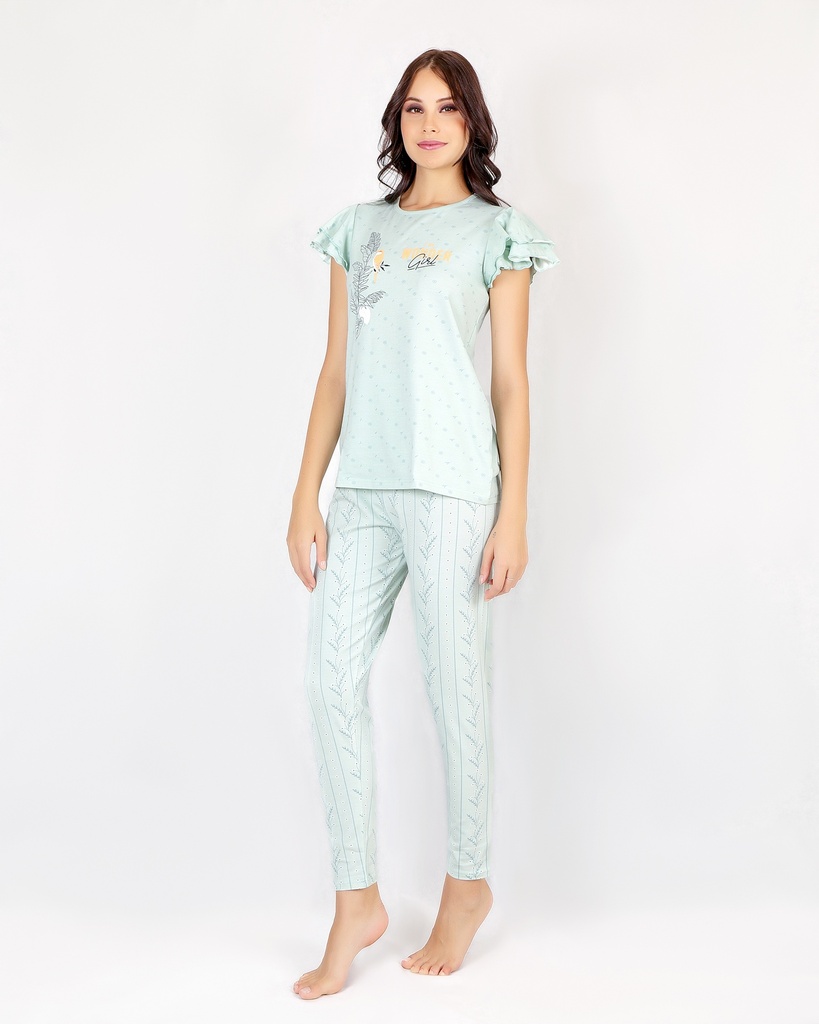 S24 J&amp;A Mini Flowers 8070 Pyjama