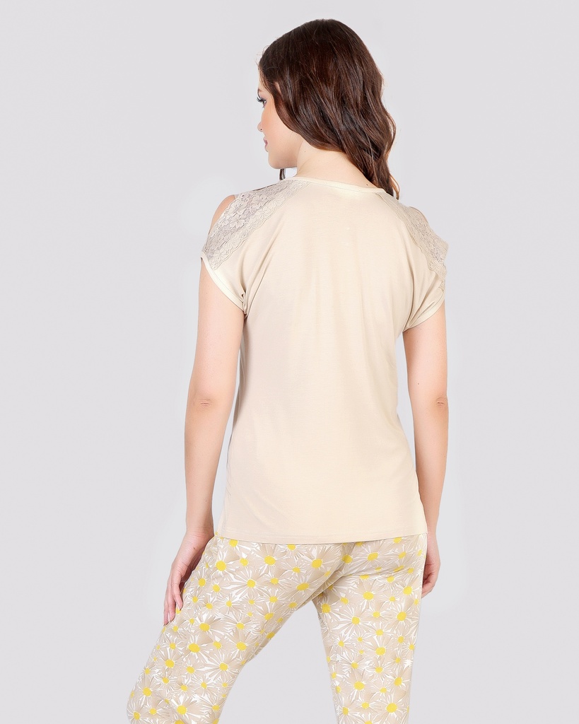 S24 J&amp;A Sun Flower 8317 Pyjama