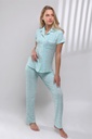 S23 J&amp;A Blue Cyal Birds 8217 pyjama