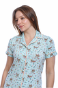 S23 J&amp;A Deer 8262 Night Dress