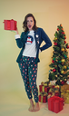 W24 J&amp;A Bear in Christmas 9224 Pyjama 3P