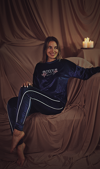 W24 J&amp;A Shine Diamond 9233 Pyjama
